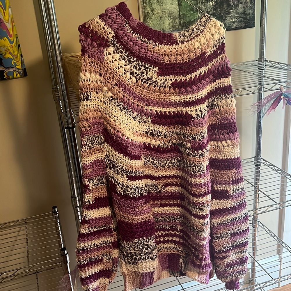Handmade crochet sweater